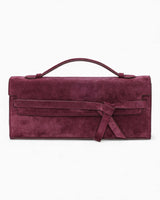 Sade216 Beliz Kadın Suede Çanta Deep Wine