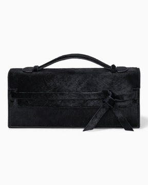 Sade216 Beliz Kadın Feathered Suede Çanta Feathered Caviar