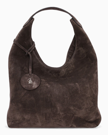 Sade216 Cansu Suede Kadın Çanta Dark Walnut