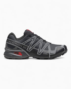 Salomon Speedcross 3 GORE-TEX Erkek Sneaker Black/Asphalt/Flame Scarlet