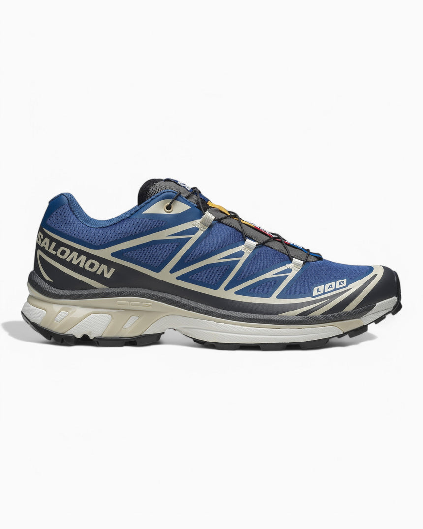 Salomon XT-6 Erkek Sneaker Dark Blue/Almond Milk/Asphalt