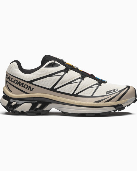 Salomon XT-6 Kadın Sneaker Vanilla Ice/Black/Silver Cloud