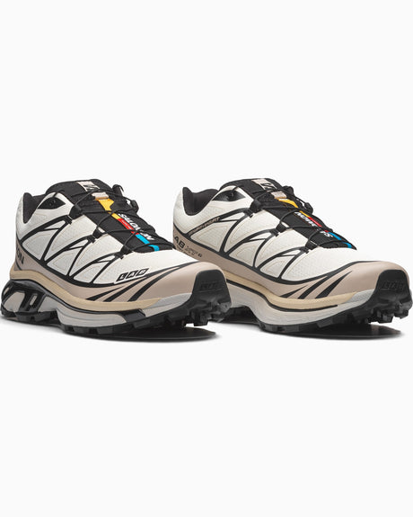 Salomon XT-6 Kadın Sneaker Vanilla Ice/Black/Silver Cloud