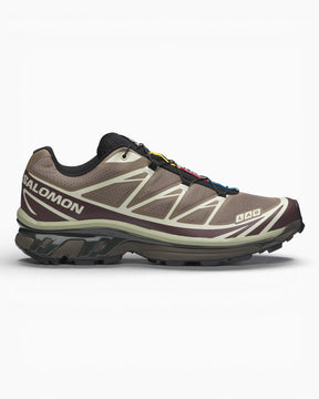 Salomon XT-6 Sneaker Walnut/Huckleberry/Urban Chic