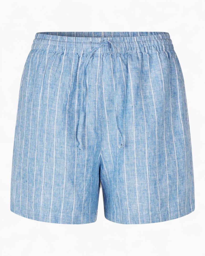 Samsøe Samsøe Maren String Shorts Blue Jasper St.