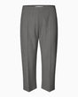 Samsøe Samsøe Sacorla Trousers Dark Gull Gray Pinstripe
