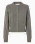 Samsøe Samsøe Saelif Short Cardigan Dark Grey Mel.