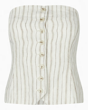 Samsøe Samsøe Saellena Top Egret St.