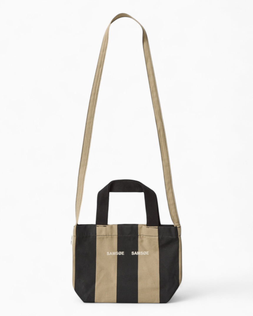 Samsøe Samsøe Safrinka Mini Shopper Black Greige St.