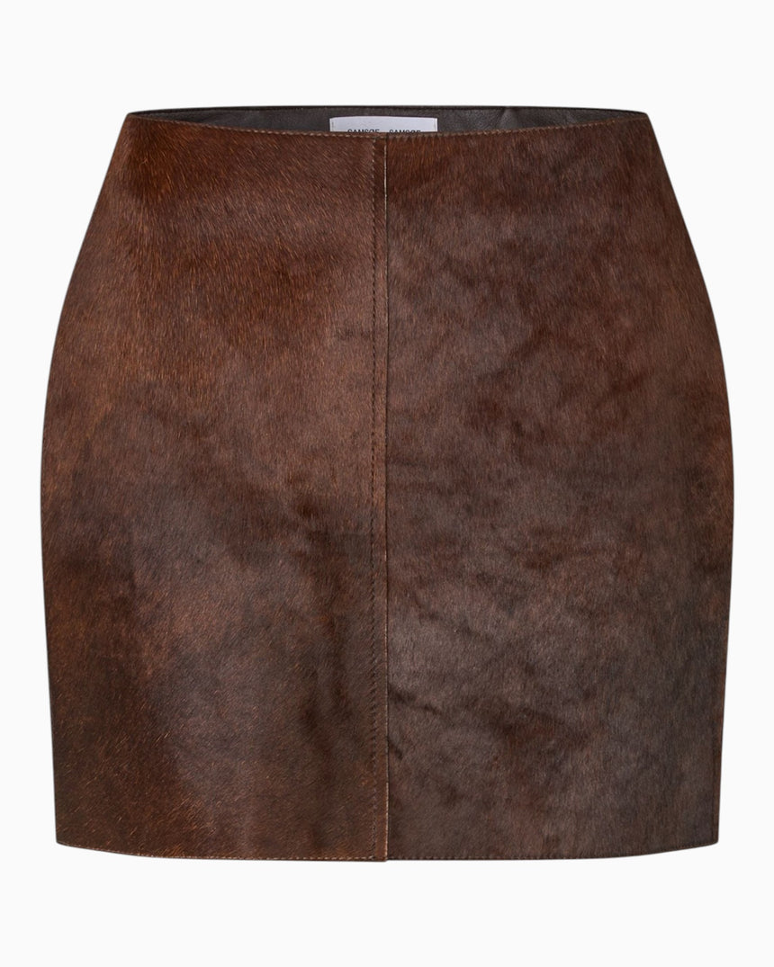 Samsøe Samsøe Salil Skirt Dark Brown Dip-Dye