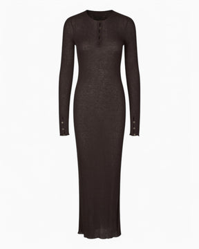 Samsøe Samsøe Sasonnet Dress Chocolate Torte