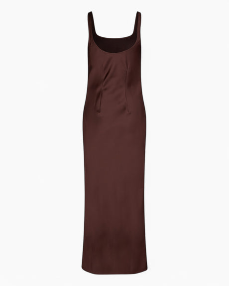 Samsøe Samsøe Sunna Dress Brown Stone