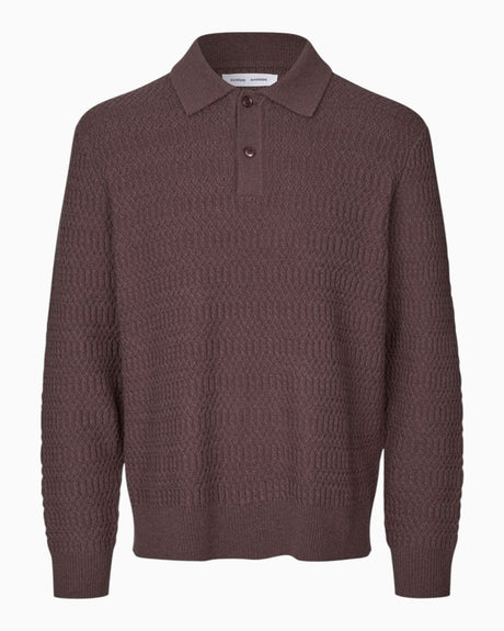 Samsøe Samsøe Sacaiden Polo Raisin