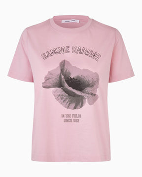 Samsøe Samsøe Sacamino SS T-Shirt Mauve Fields