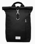 Sandqvist Ground Rolltop Sırt Çantası L Black/Black with Black Webbing