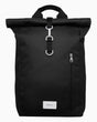 Sandqvist Ground Rolltop Sırt Çantası L Black/Black with Black Webbing