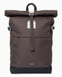 Sandqvist Icon Rolltop Sırt Çantası M Brown with Natural Leather