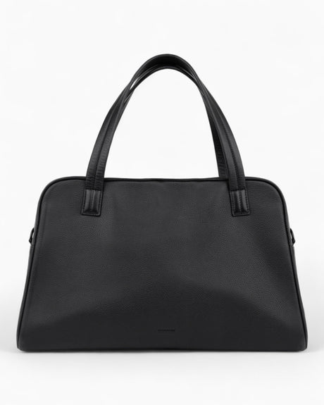 Sandqvist Leather Bowling Omuz Çantası Black