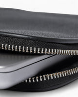 Sandqvist Leather Laptop Case Piping