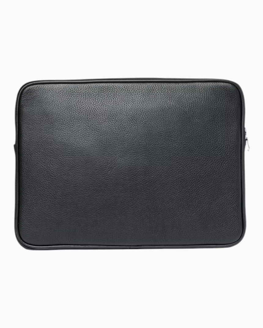 Sandqvist Leather Laptop Case Piping