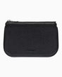 Sandqvist Leather Zip Wallet Piping Black