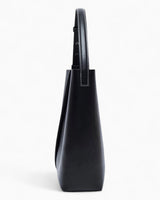 SAYÉS Large Tote Plissé Deri Kadın Omuz Çantası