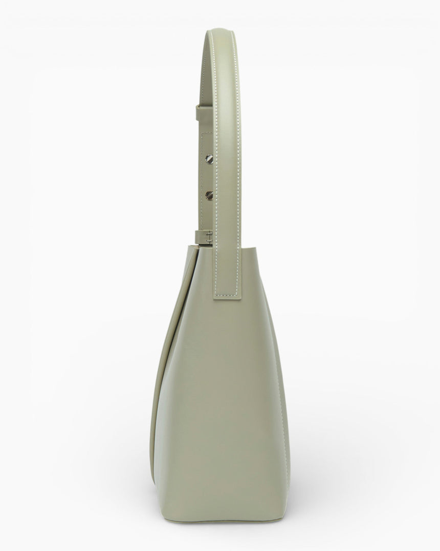 SAYÉS Medium Tote Plissé Deri Kadın Omuz Çantası