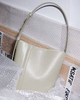 SAYÉS Medium Tote Plissé Deri Kadın Omuz Çantası