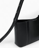 SAYÉS Small Tote Plissé Deri Kadın Omuz Çantası