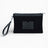 SAYÉS Stitched Clutch Kadın El Çantası Black w/off-white edges