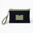 SAYÉS Stitched Clutch Kadın El Çantası Navy and Oil Green