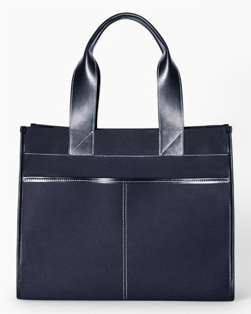 SAYÉS Stitched Pocket Maxi Kadın Omuz Çantası