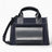 SAYÉS Stitched Pocket Mini Kadın Omuz Çantası Navy and Black