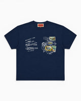 Soon To Be Announced Postcard From Far Tee Navy