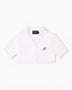 Soon To Be Announced S Logo Crop Terry Bowling Kadın Gömlek White