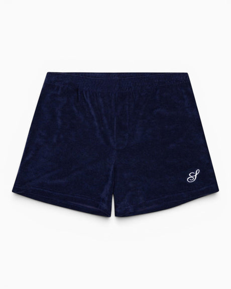 Soon To Be Announced S Logo Terry Havlu Kadın Şort Navy