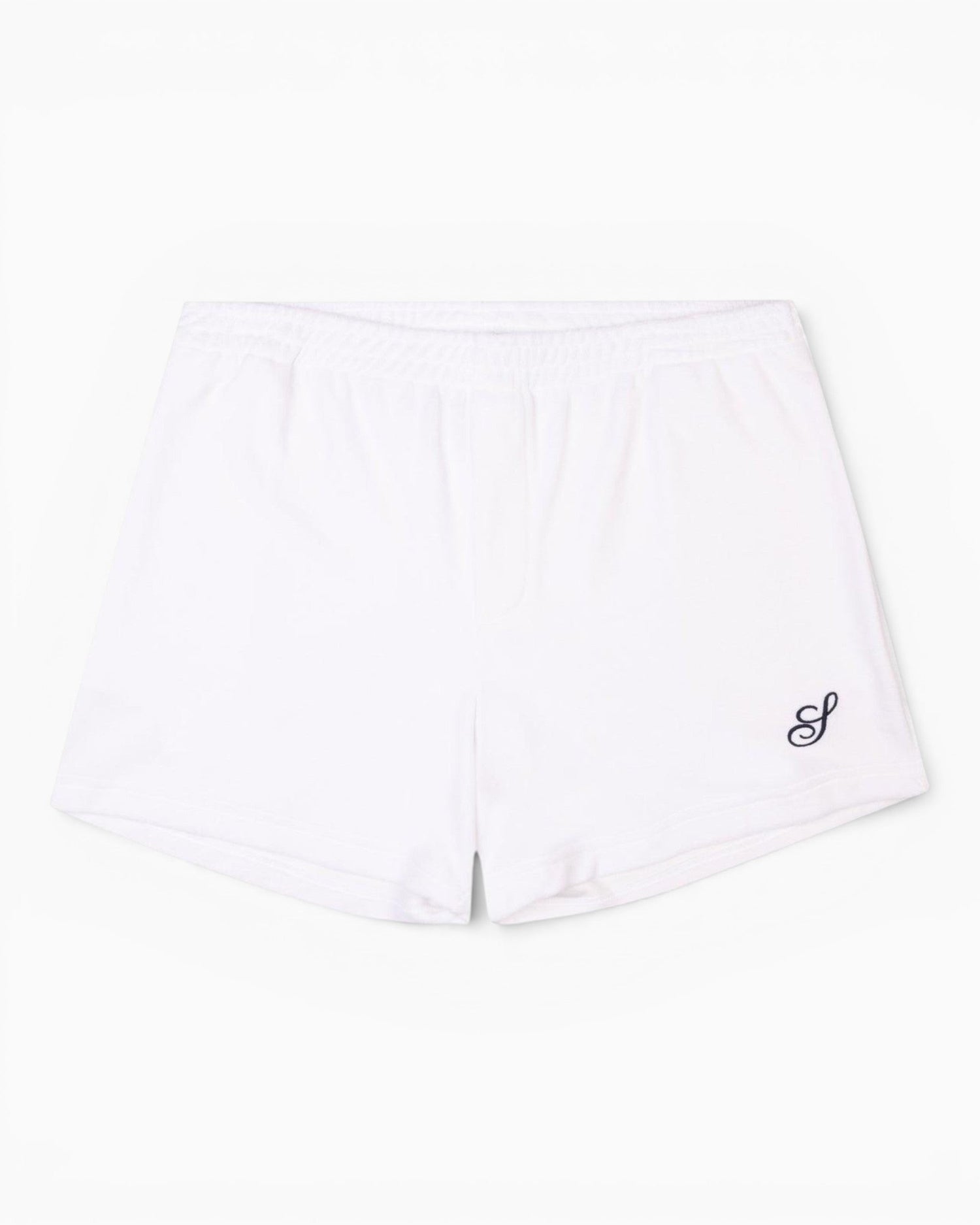 Soon To Be Announced S Logo Terry Kadın Şort White