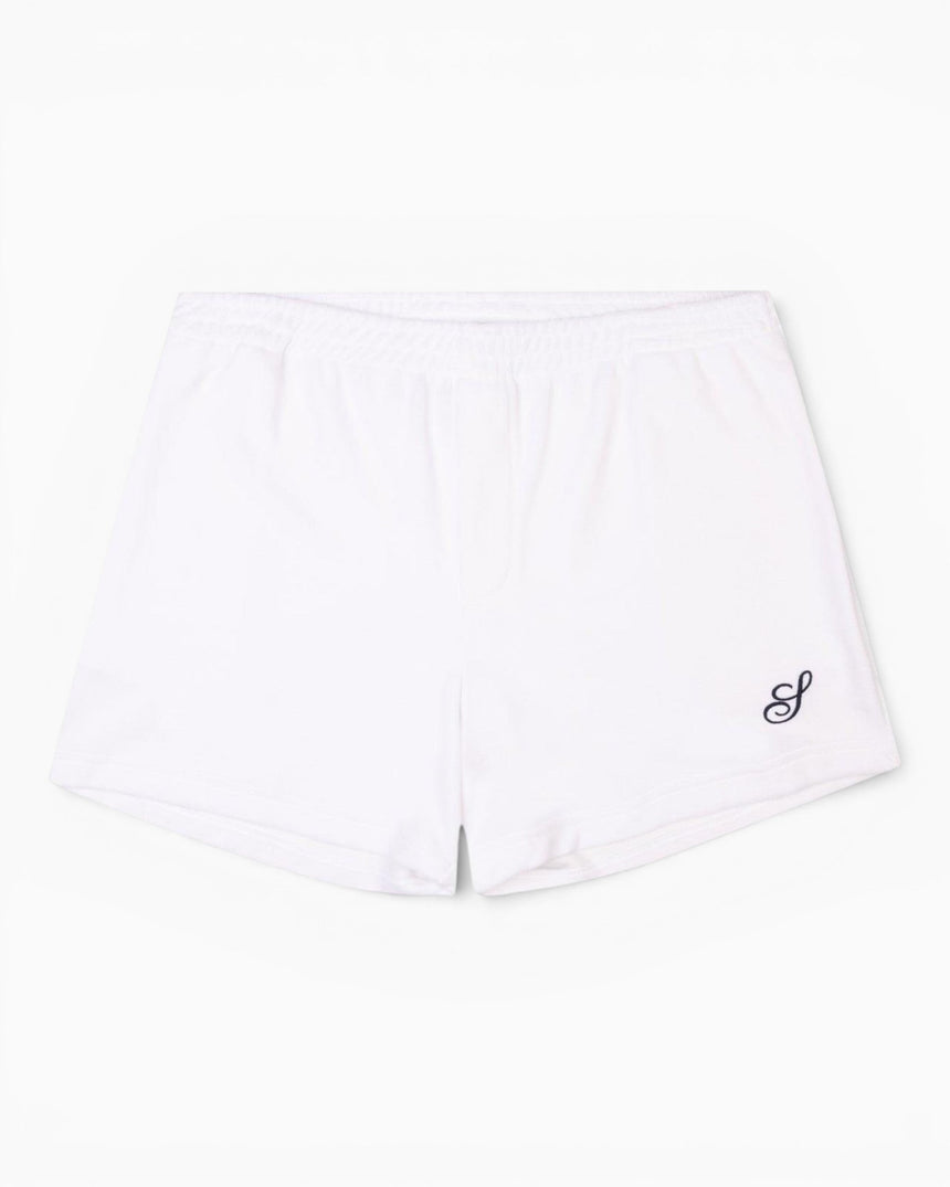 Soon To Be Announced S Logo Terry Kadın Şort White
