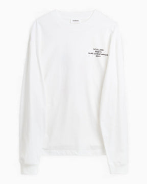 Soulland Derek Boxy T-Shirt White