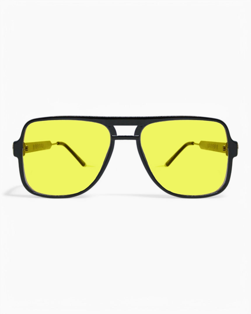 Spitfire Orbital Güneş Gözlüğü Black/Yellow
