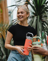 The IceFlow Flip Straw Tumbler 0,89 Lt