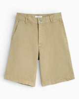 Sunflower Wide Twist Chino Shorts Khaki