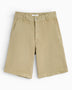 Sunflower Wide Twist Chino Shorts Khaki