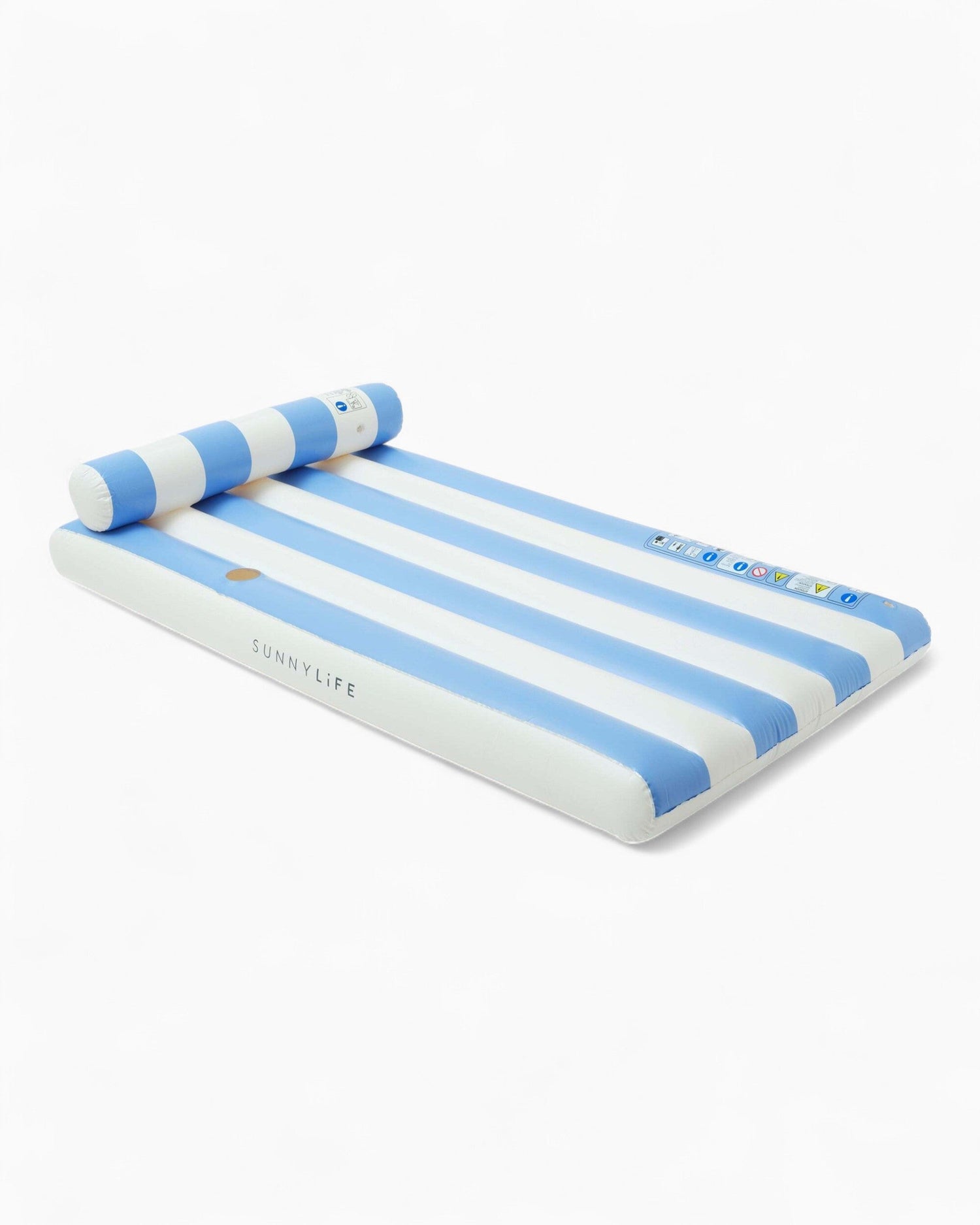 Sunnylife Luxe Lilo Deniz Yatağı Blue Stripe