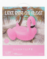 Sunnylife Luxe Ride-On Float Rosie the Flamingo Deniz Yatağı