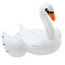 Sunnylife The Resort Original Luxe Ride-On Float Swan Deniz Yatağı White on White