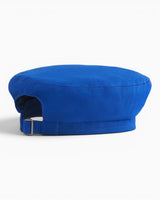 tête bleue Coeur Canvas French Beret
