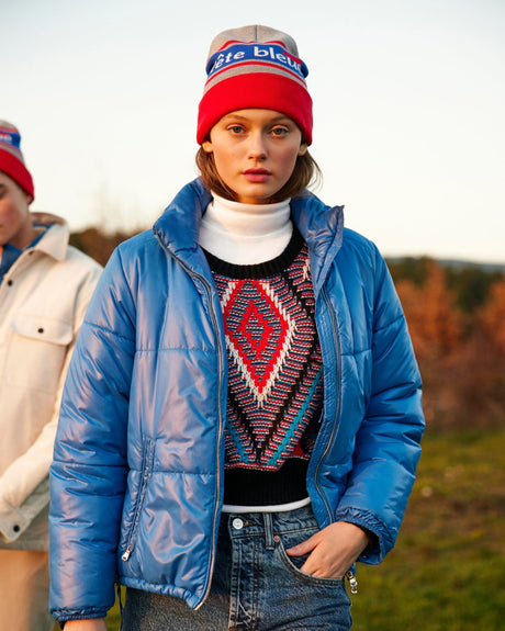 tête bleue Colette Jakar Beanie