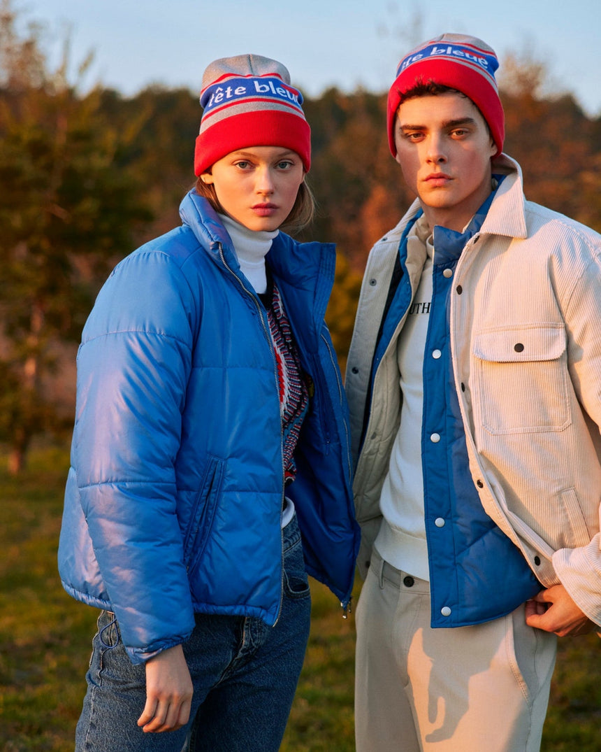 tête bleue Colette Jakar Beanie