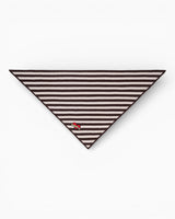 tête bleue Joan Striped Cashmere-Blend Triangle Scarf